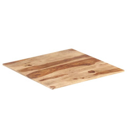 Dessus de table Bois solide 15-16 mm 60x60 cm