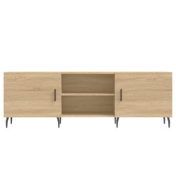 Meuble TV chêne sonoma 150x30x50 cm bois d'ingénierie