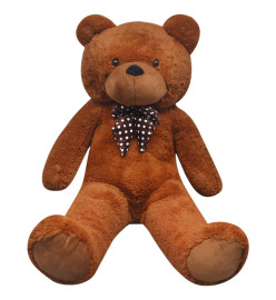 Ourson en peluche XXL Marron 135 cm