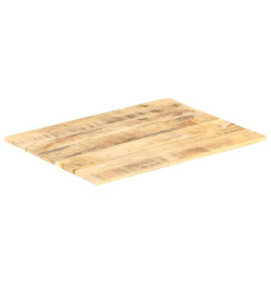 Dessus de table Bois de manguier solide 15-16 mm 90x60 cm