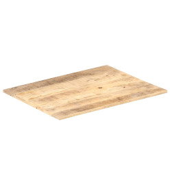 Dessus de table Bois de manguier solide 15-16 mm 90x60 cm