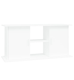 Support pour aquarium blanc 121x41x58 cm bois d'ingénierie