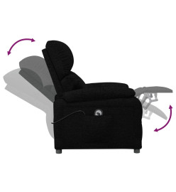 Fauteuil Noir Tissu