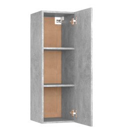 Ensemble de meubles TV 8 pcs Gris béton Aggloméré