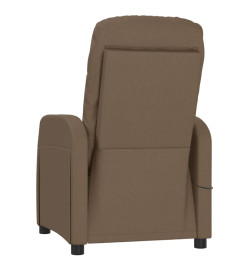 Fauteuil de massage Marron Tissu