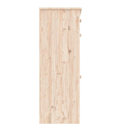 Armoire à chaussures ALTA 77x35x96 cm bois massif de pin