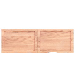 Dessus de table bois chêne massif traité bordure assortie