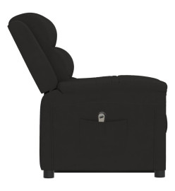 Fauteuil noir velours