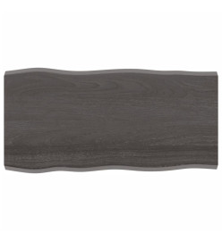 Dessus de table bois chêne massif traité bordure assortie