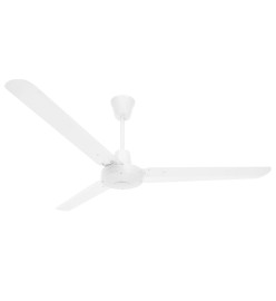 Ventilateur de plafond 142 cm blanc