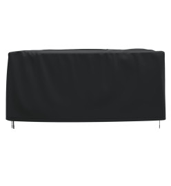 Housse de salon de jardin noir 200x160x70 cm imperméable 420D