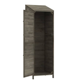 Remise de jardin Anthracite 55x52x174,5 cm Bois de sapin solide