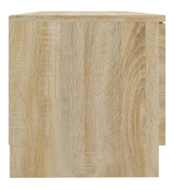 Meuble TV Chêne sonoma 80x35x36,5 cm Bois d'ingénierie