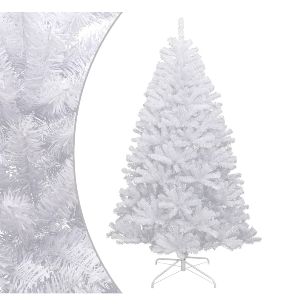 Sapin de Noël artificiel à charnières avec neige floquée 270 cm