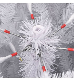 Sapin de Noël artificiel à charnières avec neige floquée 270 cm