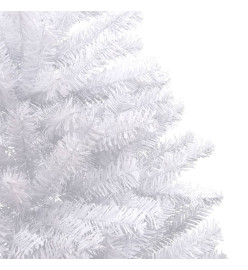 Sapin de Noël artificiel à charnières avec neige floquée 210 cm