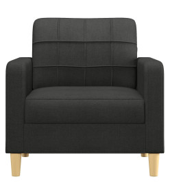 Fauteuil Noir 60 cm Tissu