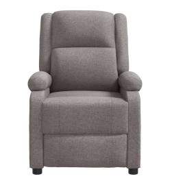 Fauteuil de massage Taupe Tissu