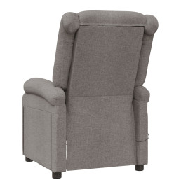 Fauteuil de massage Taupe Tissu