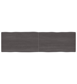 Dessus de table bois chêne massif traité bordure assortie