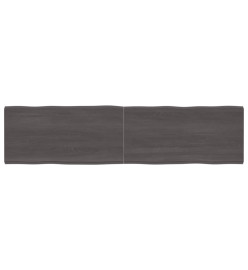 Dessus de table bois chêne massif traité bordure assortie