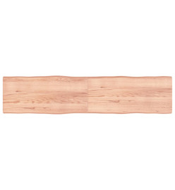 Dessus de table bois chêne massif traité bordure assortie