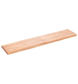 Dessus de table bois chêne massif traité bordure assortie