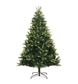 Sapin de Noël artificiel à charnières avec support 210 cm