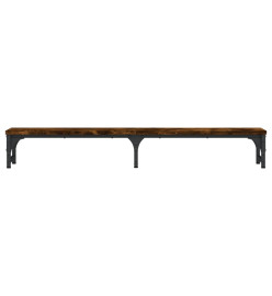 Support de moniteur chêne fumé 105x23x15,5 cm bois d'ingénierie