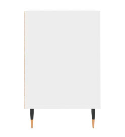 Meuble TV Blanc 100x35x55 cm Bois d'ingénierie