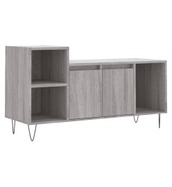 Meuble TV Sonoma gris 100x35x55 cm Bois d'ingénierie