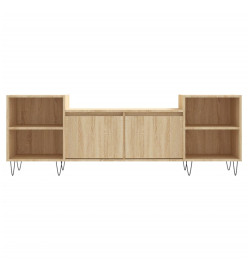 Meuble TV Chêne sonoma 160x35x55 cm Bois d'ingénierie