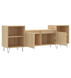 Meuble TV Chêne sonoma 160x35x55 cm Bois d'ingénierie