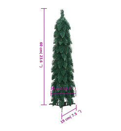 Arbre de Noël artificiel pré-éclairé avec 30 LED 60 cm