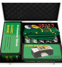 Jeu de jetons de poker 300 pcs 11,5 g