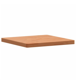 Dessus de table 60x60x4 cm carré bois massif de hêtre