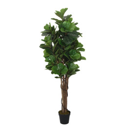 Ficus lyrata artificiel 180 feuilles 150 cm vert