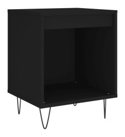 Table de chevet Noir 40x35x50 cm Bois d’ingénierie