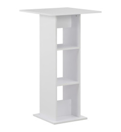 Table de bar Blanc 60x60x110 cm