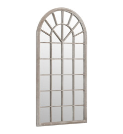 Miroir de jardin Sable 90x45 cm Fer pour utilisation extérieure