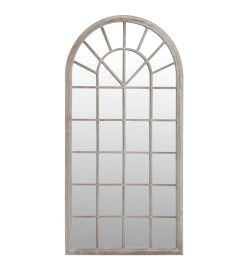 Miroir de jardin Sable 90x45 cm Fer pour utilisation extérieure