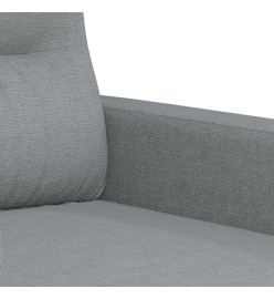 Fauteuil Gris clair 60 cm Tissu