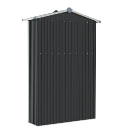 Abri de jardin Anthracite 116x45x175 cm Acier galvanisé