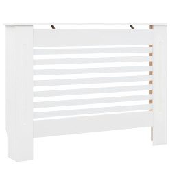 Cache-radiateurs 2 pcs Blanc 112x19x81,5 cm MDF