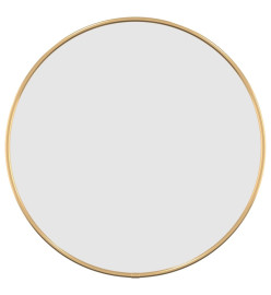 Miroir mural Doré Ø 40 cm Rond