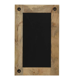 Miroir Bois de manguier massif 50 x 80 cm