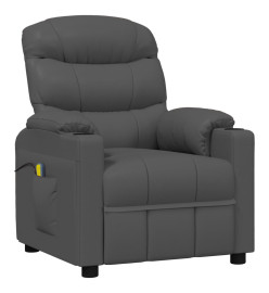 Fauteuil de massage Gris Similicuir