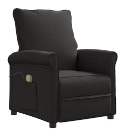 Fauteuil de massage Noir Tissu