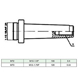 Jeu d'outils d'alésage 15 pcs 50 mm Tête d'alésage MT3-F1-12