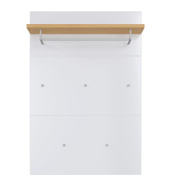 Germania Panneau de porte-manteau GW-Frisco 75x30x110 cm Blanc